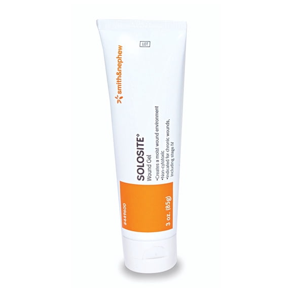 Solosite Hydrogel Wound Dressing with Preservatives, 12 Ct