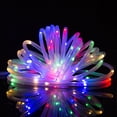 thumbnail image 1 of Solpex Solar String Lights Outdoor Rope Lights, 2 Pack Solar Powered Outdoor Waterproof Tube Light with 100 LED, 35.7 feet 8 Modes Copper Wire Fairy Lights for Garden Fence Patio Yard (Multicolor), 1 of 5