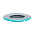 thumbnail image 1 of Solstice 10 Foot Inflatable 7-10 Person Circular Mesh Dock Floating Island Platform w/Cup Holders, 1 of 2