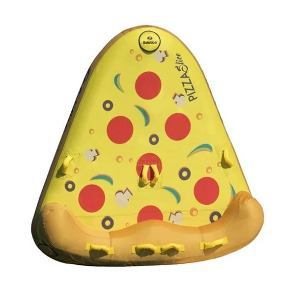 Solstice 2 Person Pizza Slice Towable Inflatable Raft 60" X 70"