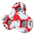 thumbnail image 1 of SOLSTICE Super Chill  3-Person White & Red Inflatable Tube Float, 1 of 2