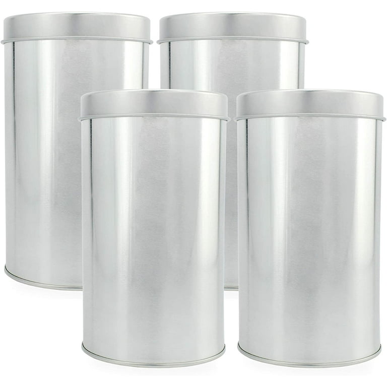 Large tin best sale containers with lids