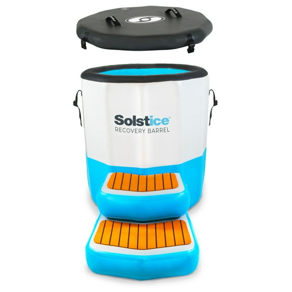 Solstice Original Inflatable Cold Plunge Ice Bath Standing Recovery Barrel