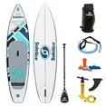 thumbnail image 1 of Solstice Watersports Islander 11' Inflatable Stand-Up Paddle Board Kit,Teal, 1 of 5