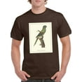 thumbnail image 1 of Solstitial Parrakeet T-Shirt Men -Sydenham Edwards Designs, Male 4X-Large, 1 of 4
