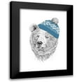 thumbnail image 1 of Solti, Balazs 11x14 Black Modern Framed Museum Art Print Titled - Hello Winter, 1 of 5