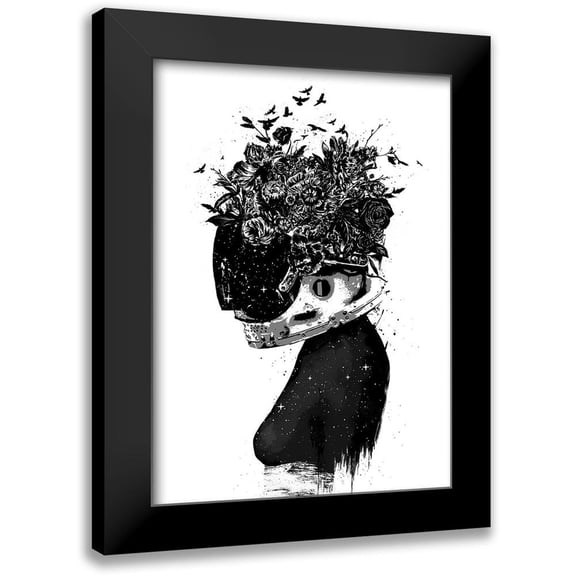 Solti, Balazs 11x14 Black Modern Framed Museum Art Print Titled - Hybrid Girl
