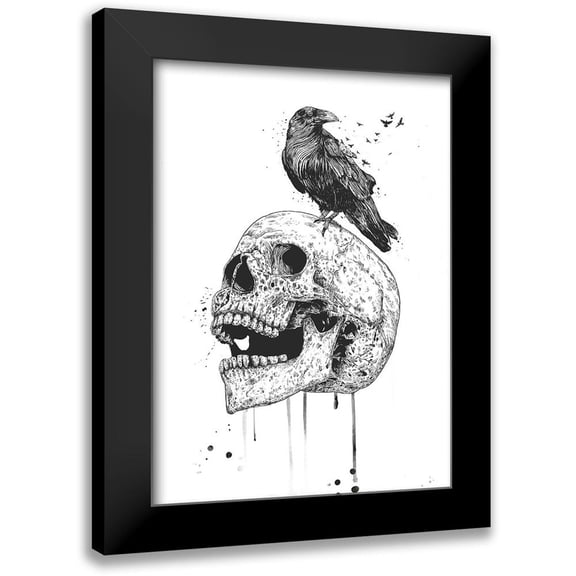 Solti, Balazs 11x14 Black Modern Framed Museum Art Print Titled - New Skull