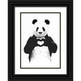 thumbnail image 1 of Solti, Balazs 11x14 Black Ornate Wood Framed with Double Matting Museum Art Print Titled - All You Need Is Love, 1 of 4