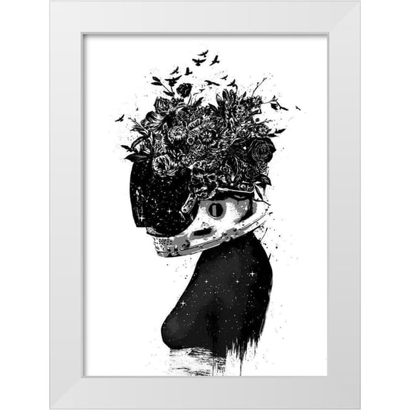 Solti, Balazs 11x14 White Modern Wood Framed Museum Art Print Titled - Hybrid Girl