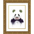 thumbnail image 1 of Solti, Balazs 24x32 Gold Ornate Wood Framed with Double Matting Museum Art Print Titled - Joker Face, 1 of 4