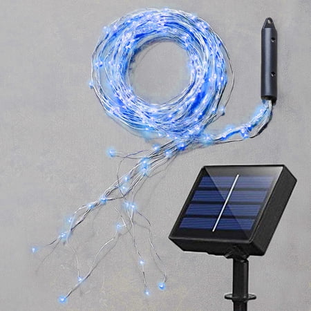 Soltuus Fairy Outdoor 9 Strands Solar Powered Waterproof 180 LED Light Ropes & Strings