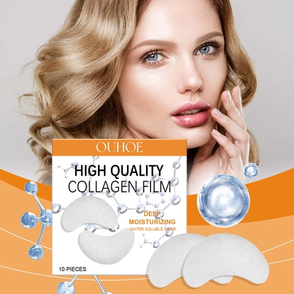 Soluble Collagen Mask, Hydrates and Nourishes Facial Skin, Elastic and Soft, Eye Area Care Mask