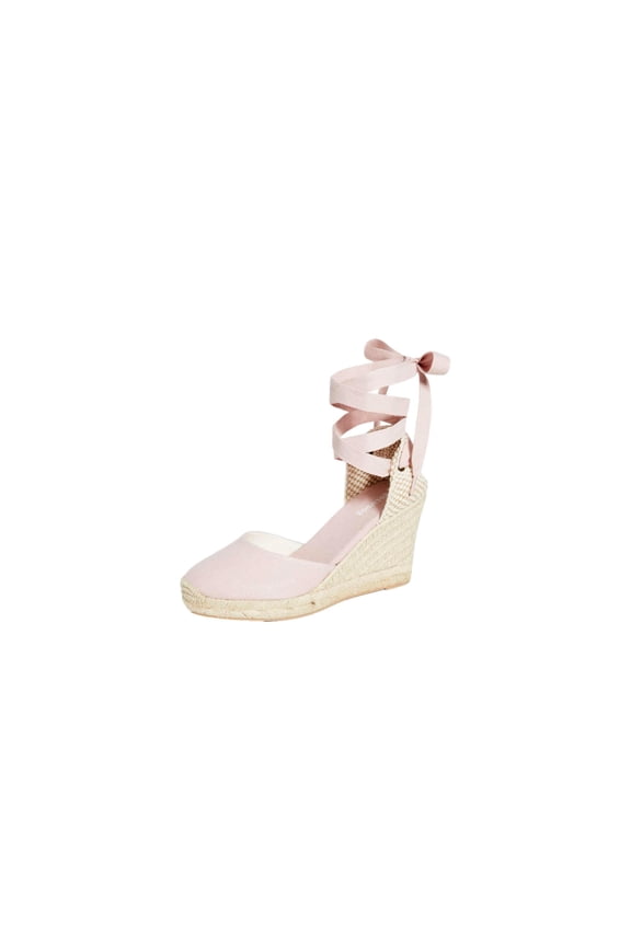 Marseille Wedge Espadrille Blush Pink MARSEILLE-BLPNK Women's Size 6.5
