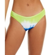 Soluna LIME Moonlight Tie-Dye Full Moon Hipster Bikini Swim Bottom, US Large