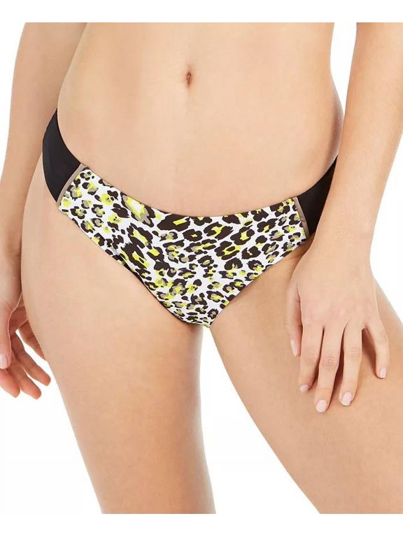 NEON LEOPARD Into the Wild Full Moon Swim Bottom, US X-Large
