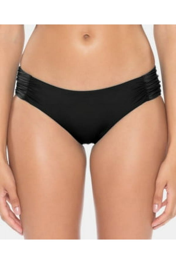 Women's Under The Sun Bikini Swim Bottom Separates Swimsuit (L, Black)