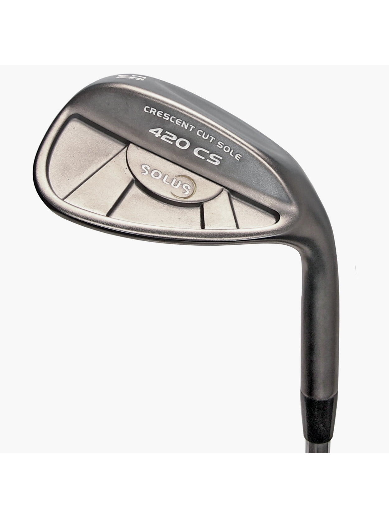 Solus Golf 420 CS Satin 56* Sand Wedge, Steel Wedge Flex Shaft - Right ...