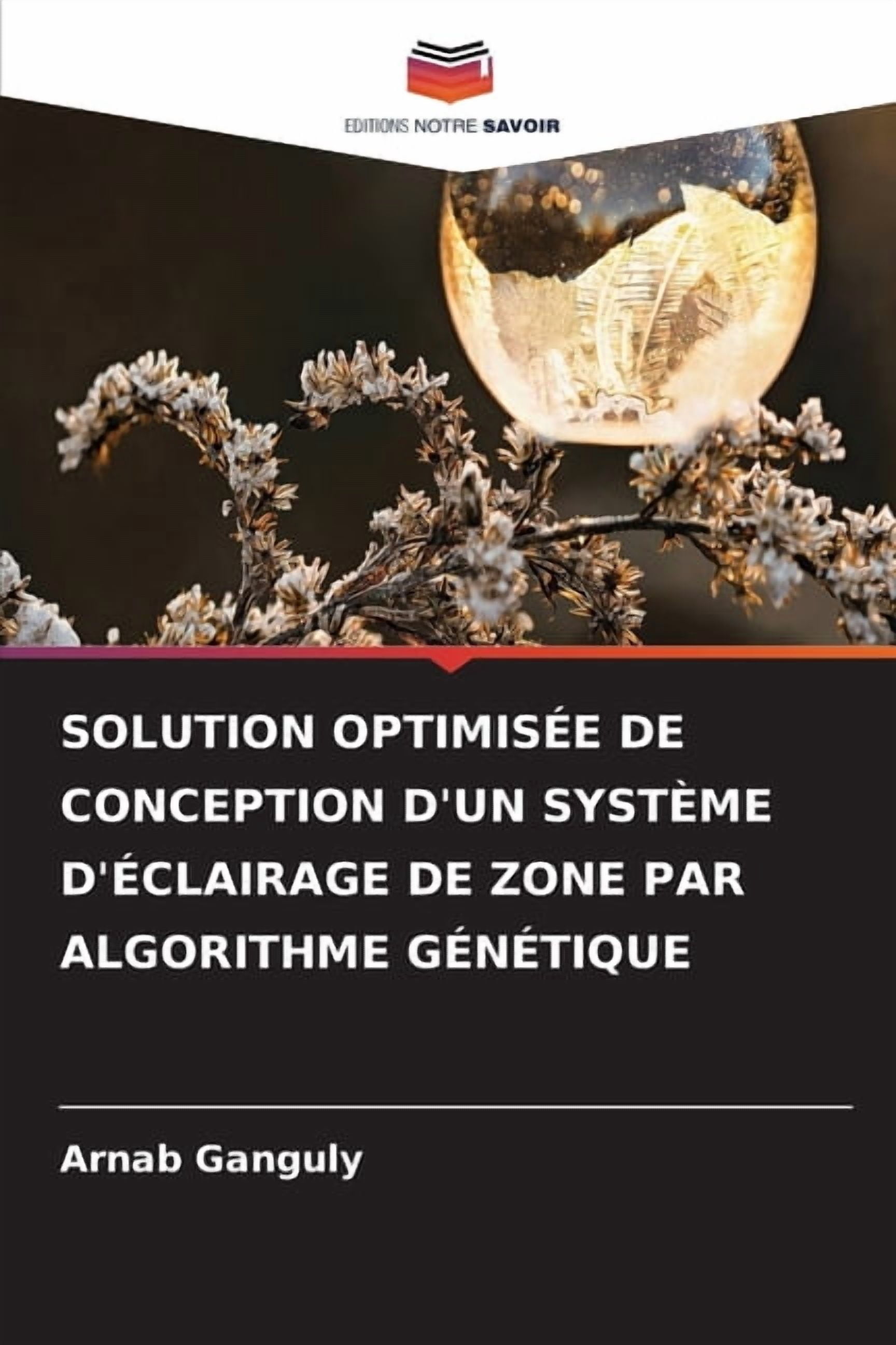 Solution Optimisée de Conception d'Un Système d'Éclairage de Zone Par Algorithme Génétique, (Paperback)