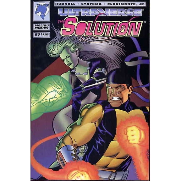 Solution, The #7 VF ; Malibu Comic Book