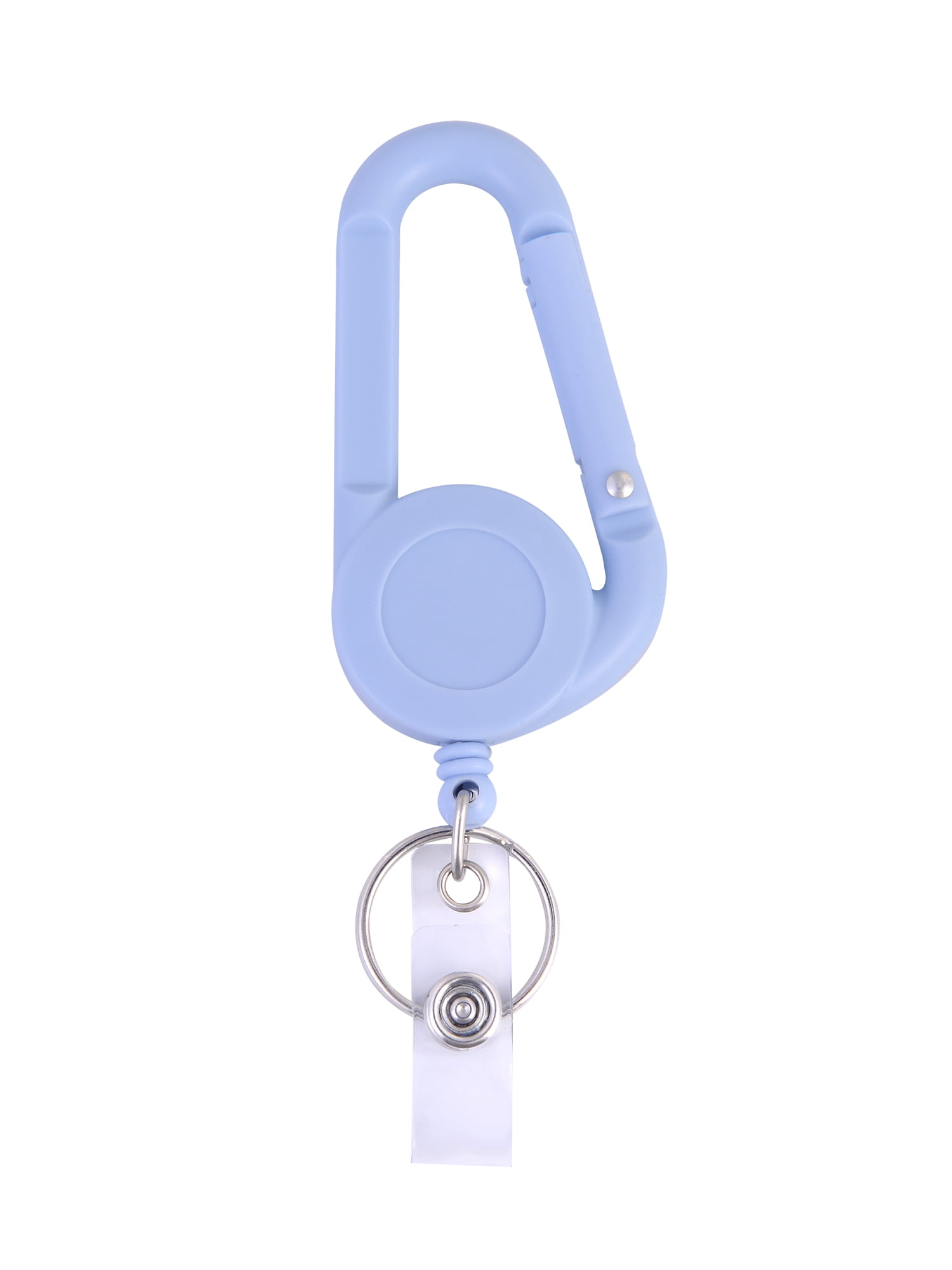 Solutions Light Blue Retractable Badge Reel