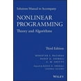 thumbnail image 1 of Solutions Manual to Accompany Nonlinear Programming: Theory and Algorithms (Paperback), 1 of 1