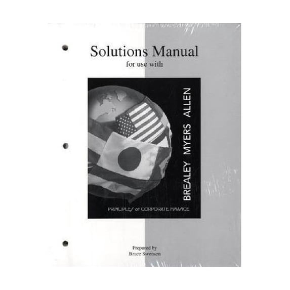 Pre-Owned Solutions Manual to Accompany Principles of Corporate Finance (Paperback) 0072957271 9780072957273