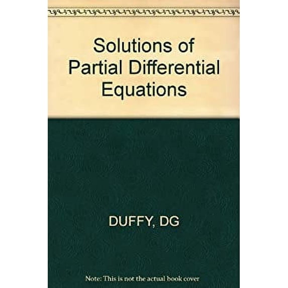 Pre-Owned Solutions of Partial Differential Equations (Hardcover) 083060412X 9780830604128