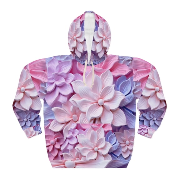 Soluvd 3D Flower Ann Unisex, Women's, Men's Pullover Hoodie