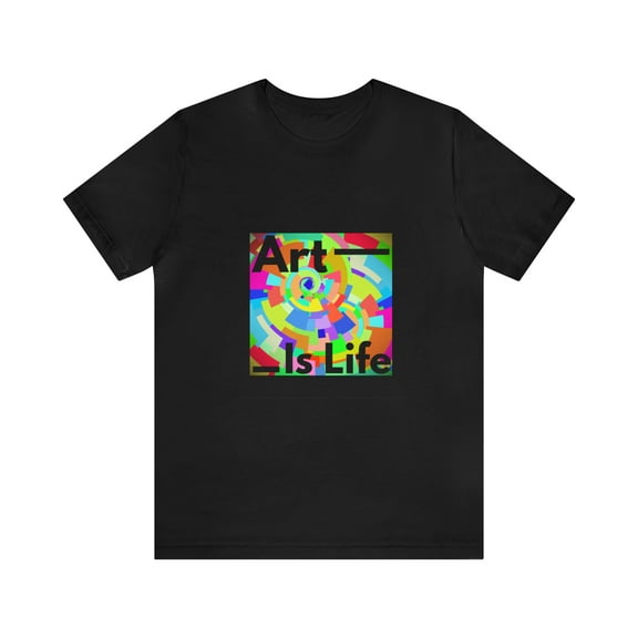 Soluvd Art Is Life Unisex, Women's, Men's Short Sleeve Tee