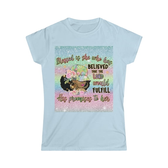 Soluvd Blessed-Is-She Women's Softstyle Tee