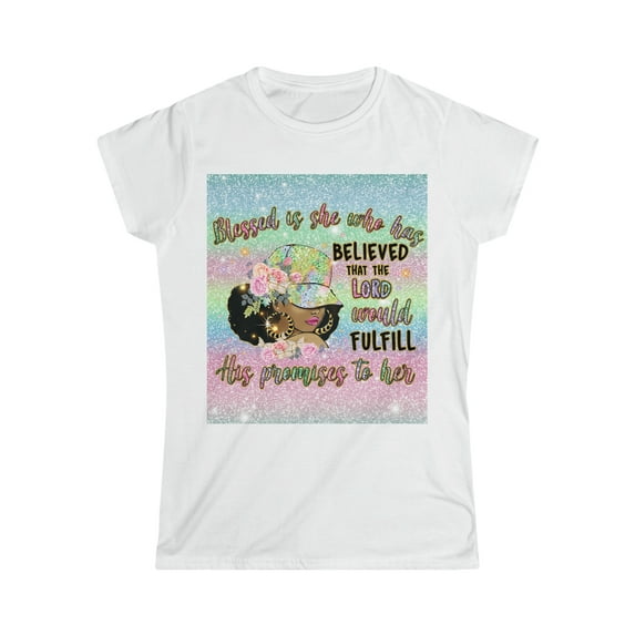 Soluvd Blessed-Is-She Women's Softstyle Tee