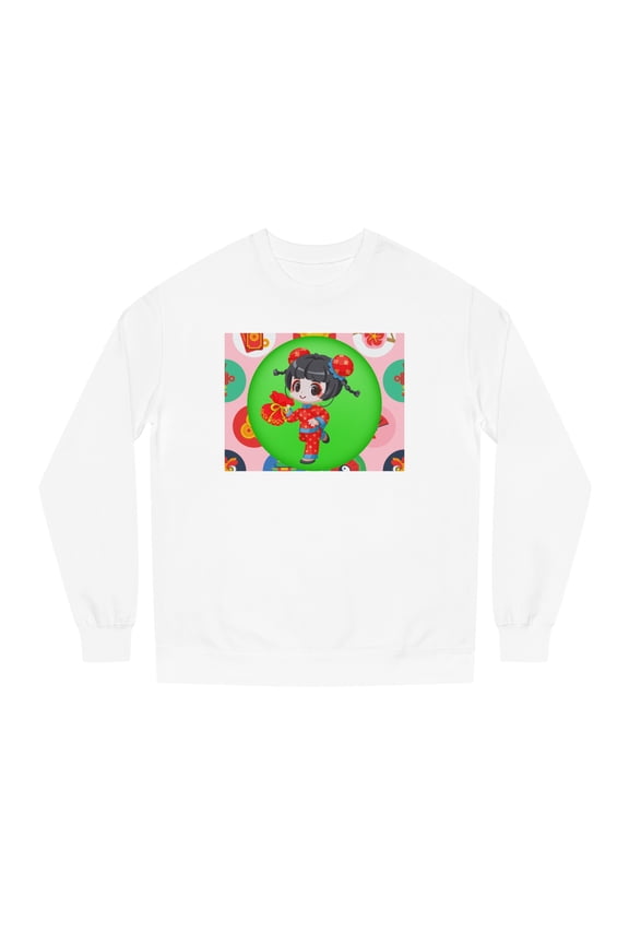 Bubble Big Unisex, Women's, Men's Crew Neck Sweatshirt