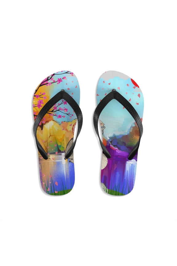 Unisex Flip-Flops GeishaLuv