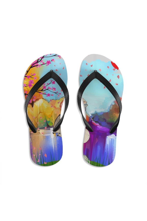 Unisex Flip-Flops GeishaLuv