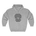 thumbnail image 1 of Soluvd Unisex Heavy Blend™ Full Zip Goddess Energy Hooded Sweatshirt, 1 of 2