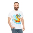 thumbnail image 1 of Soluvd Unisex Heavy Cotton Yellow DragonTee, 1 of 12