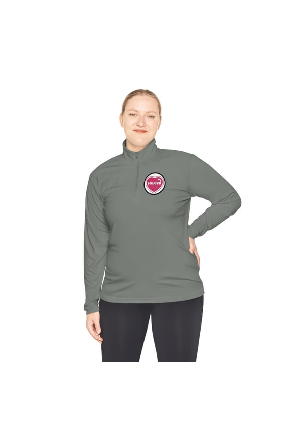 Unisex Logo One Quarter-Zip Pullover