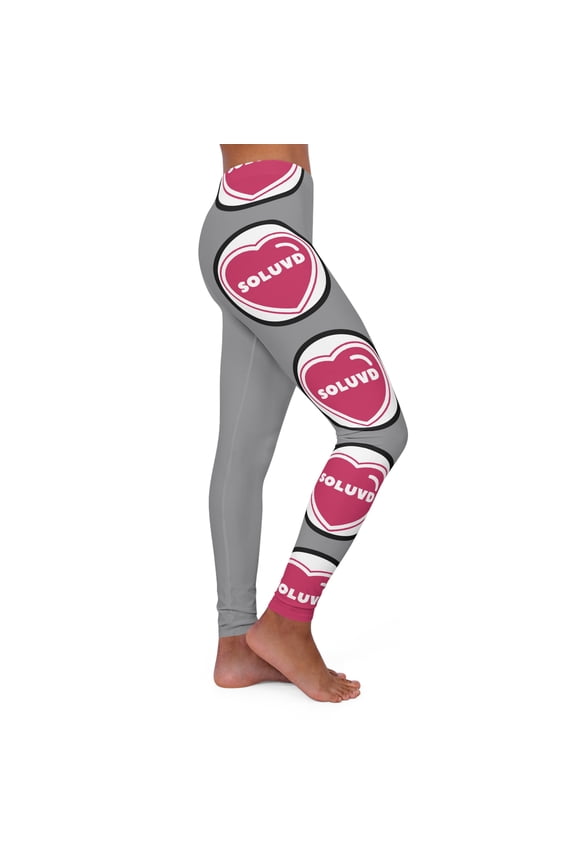 Women's Spandex Logo One Leggings (AOP)