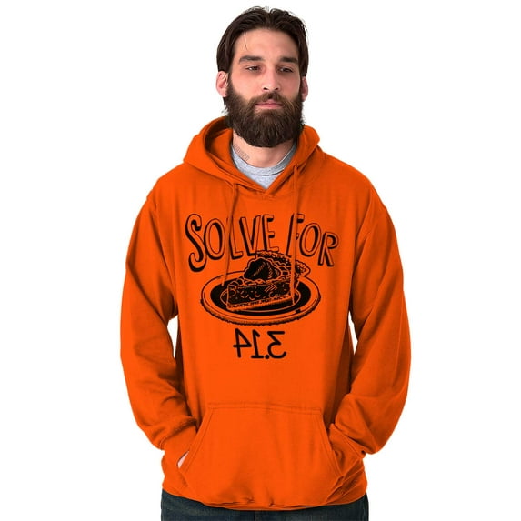 Solve Pi Math Geeky Nerdy Funny Smart Hoodie Sweatshirt Women Men Brisco Brands M