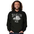 thumbnail image 1 of Solve Pi Math Geeky Nerdy Funny Smart Unisex Plus Fleece Graphic Hoodie Brisco Brands 2X, 1 of 5
