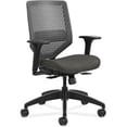 thumbnail image 1 of Solve Seating Charcoal Mid-Back Task Chair, Black, 1 of 1