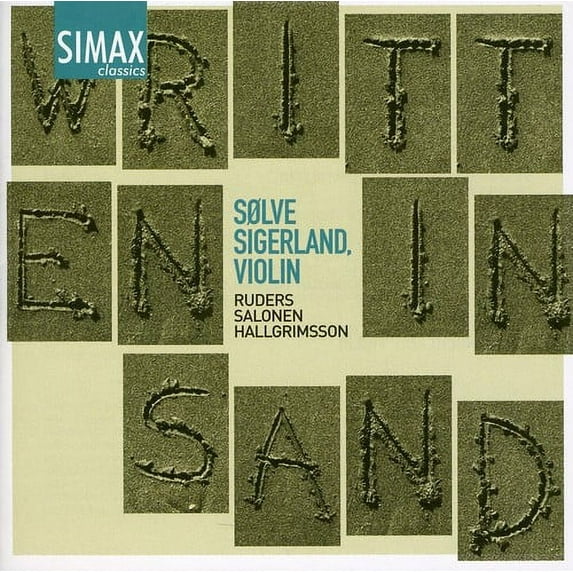 Solve Sigerland - Written in Sand: Paintings for Solo Violin - Music & Performance - CD