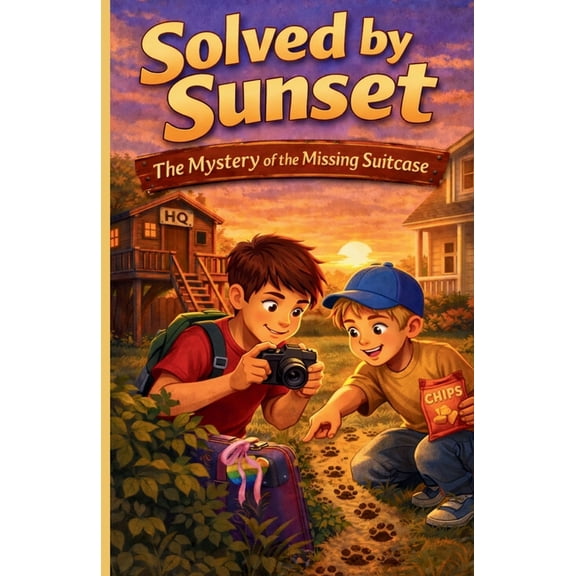 Solved by Sunset Solved by Sunset - The Mystery of the Missing Suitcase: A Two Brothers Mystery Series, Book 2, (Paperback)
