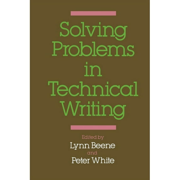 Solving Problems in Technical Writing, (Paperback)