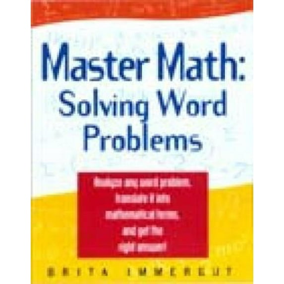 Pre-Owned Master Math: Solving Word Problems (Master Math Series) (Paperback) 1564146782 9781564146786