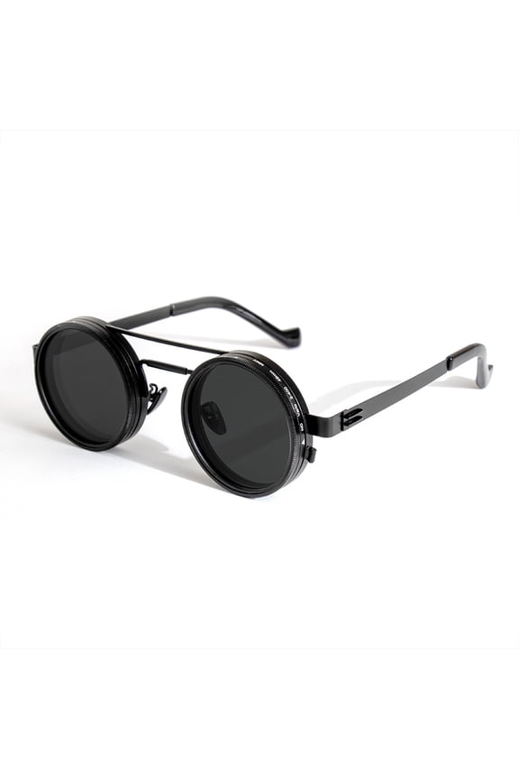 Solvyn Adjustable ND Lens Sunglasses for Fishing Driving Outdoor, Manual Rotation Light Control, Metal Frame Unisex