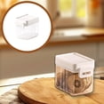 thumbnail image 1 of SomWiBe 10 Oz Airtight Food Storage Containers Clear Ice Fridge Organizers And Storage Cat Dog Treat Container 2.8x2.8x4.3 In, 1 of 9