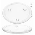 thumbnail image 1 of SomWiBe Clear Glass Candle Holder 5.1in Round Pillar Candle Plate Coaster Small Glass Tray for Tealight, Votive, LED Candle (1 Pack), 1 of 6