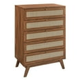 thumbnail image 1 of Modway Soma 5-Drawer Chest in Walnut, 1 of 7